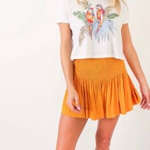 Shop Koch Erika Skirt in tangerine- gorgeous color